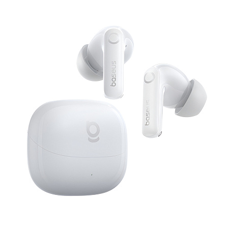 Baseus In-Ear True Wireless Earbuds Bass BP1 Pro, Moon White
