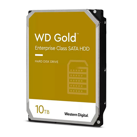 Жесткий диск Western Digital WD Gold, 3.5", 10 ТБ <WD102KRYZ>
