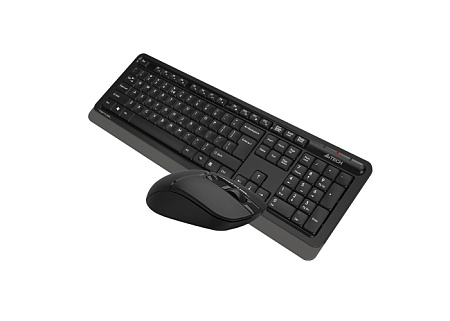 Wireless Keyboard & Mouse A4Tech FG1012S,12 Fn keys, Laser Engraving, Splash Proof, Silent Mouse, 12