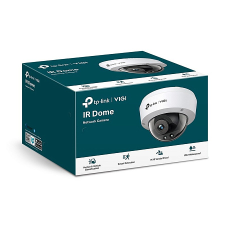 TP-Link Dome Outdoor Network Camera, "VIGI C230I", 4mm, 3MP, IK10, IP67, PoE
