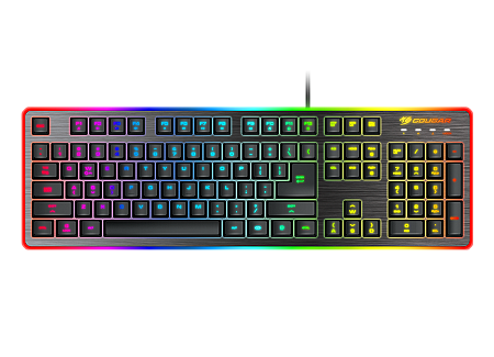 Клавиатура и мышь Cougar Deathfire EX, Проводное, Чёрный