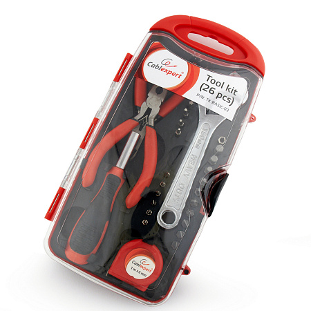 Universal Tool Kit Cablexpert (26 pcs), TK-BASIC-03