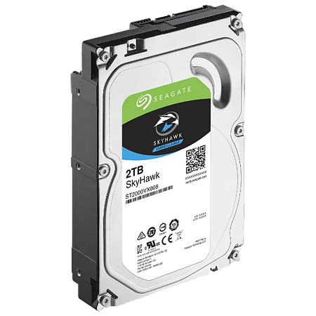 3.5" HDD  2.0TB-SATA- 64MB  Seagate " SkyHawk Surveillance (ST2000VX008)"
