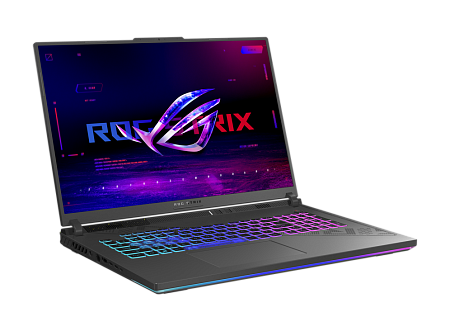 Игровой ноутбук 18" ASUS ROG Strix G18 G814JU, Eclipse Gray, Intel Core i7-13650HX, 16Гб/512Гб, Без ОС