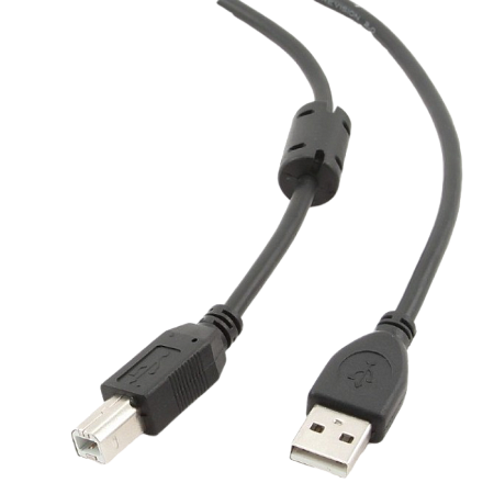 Cable USB, AM/BM,  3.0 m, USB2.0  Premium quality with ferrite core, CCF-USB2-AMBM-10