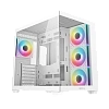 Компьютерный корпус Deepcool CG530 4F, Midi-Tower, Без блока питания, Белый