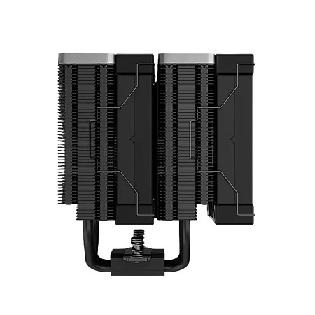 AC Deepcool "AK620 ZERO DARK" (≤28 dB, 500-1850RPM, 68.99 CFM, 2x120mm, 260W, 6/6mm, 1456g.)