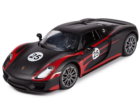 Радиоуправляемая игрушка Rastar PORSCHE 918 Spyder Performance, 1:14, Чёрный (70770)