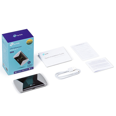 Mobile LTE Wi-Fi AC Dual Band Mini Router TP-LINK "M7450", 1200Mbps, 3000mAh, MicroSD