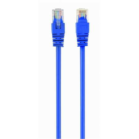 Патч-корд Cablexpert PP6U-0.5M/B, Cat6 UTP, 0,5м, Синий