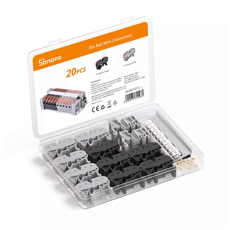 Sonoff DIN Rail Wire Connectors 211