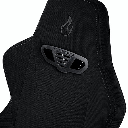 Gaming Chair Nitro Concepts S300 Stealth Black, User max load up to 135kg / height 165-195cm