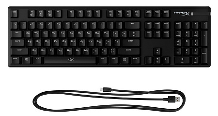 Gaming Keyboard HyperX Alloy Origins, Mechanical, Linear SW, Aluminum, Onboard Memory, Game Mode, RG