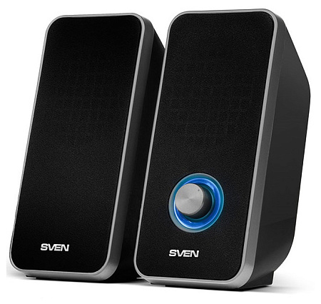 Speakers SVEN "325" Black, 6w, Power: USB / DC 5V