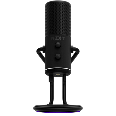Microphones NZXT Capsule Mini, Cardioid, 24-bit/48kHz, 100Hz-10kHz, 110dB, USB-C, Black