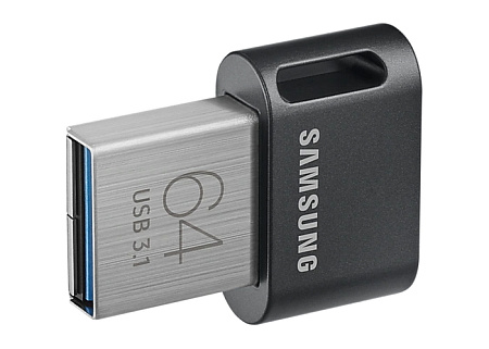 USB Flash накопитель Samsung FIT Plus, 64Гб, Серый