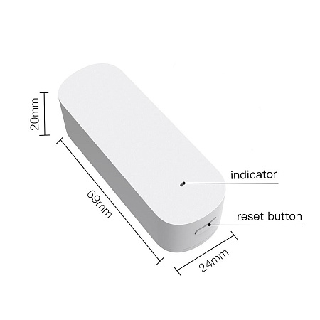 Moes Zigbee Smart Vibration Sensor Detection