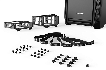 Case ATX be quiet! Silent Base 601, w/o PSU, 2x140mm, Fan controller, Insulation mats, Dust filters,