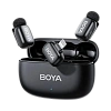 Портативный записывающий микрофон Boya mini 2-03, Беспроводной, Черный