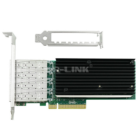 Intel Server Adapter X710DA4,  PCIe 3.0 x8, Quad SFP+ Port 10G
