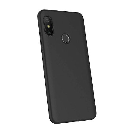 Helmet Case Liquid Silicon Xiaomi Mi A2 Lite, Black Helmet Case Liquid Silicon Xiaomi Mi A2 Lite, Black