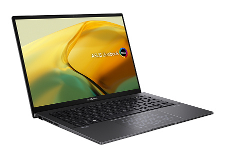 Ноутбук 14" ASUS Zenbook 14 OLED UM3402YA, Jade Black, AMD Ryzen 7 5825U, 16Гб/1024Гб, Без ОС