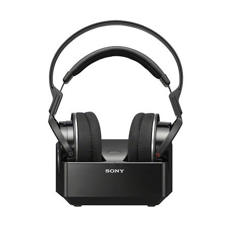 SONY Over-Ear Headphones Bluetooth + 3.5mm MDRRF855RK, Black