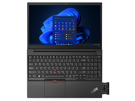 Ноутбук для бизнеса 15,6" Lenovo ThinkPad E15 Gen 4, Чёрный, Intel Core i7-1255U, 16Гб/512Гб, Без ОС