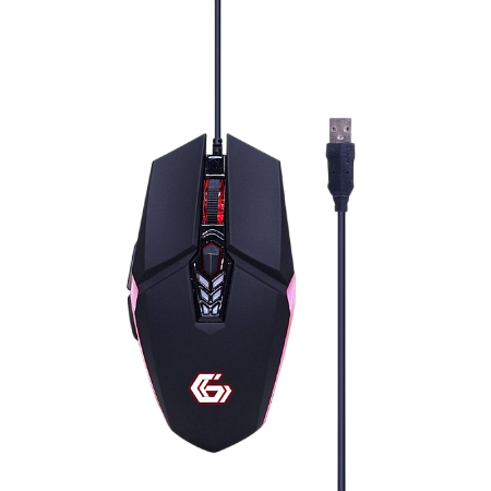 Gaming Keyboard & Mouse & Mouse Pad & Headset Gembird "Ghost" GGS-UMGL4-02, RGB, USB/3.5