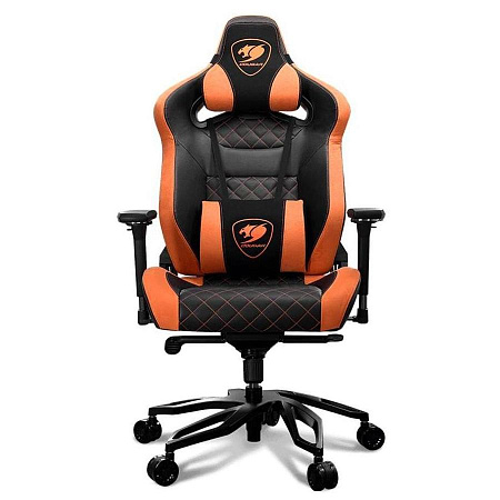Gaming Chair Cougar ARMOR TITAN PRO Black/Orange, User max load up to 160kg / height 160-195cm