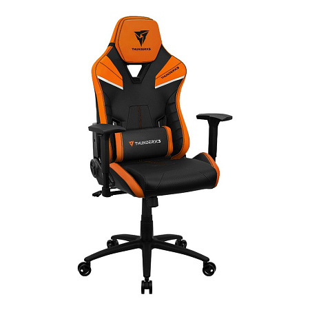 Gaming Chair ThunderX3 TC5  Black/Tiger Orange, User max load up to 150kg / height 170-190cm