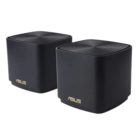 Домашняя Mesh Wi-Fi система ASUS ZenWiFi XD4 Plus (B-2-PK), Wi-Fi, Чёрный