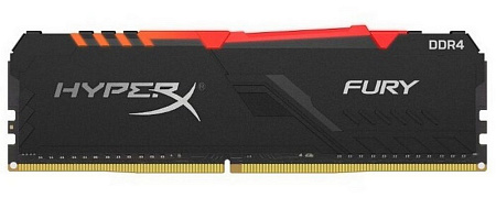 16GB DDR4-3733MHz  Kingston HyperX FURY RGB (HX437C19FB3A/16), CL19-23-23, 1.35V, Black