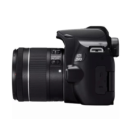 DC Canon EOS 250D & EF-S 18-55mm f/3.5-5.6 IS STM KIT - Black