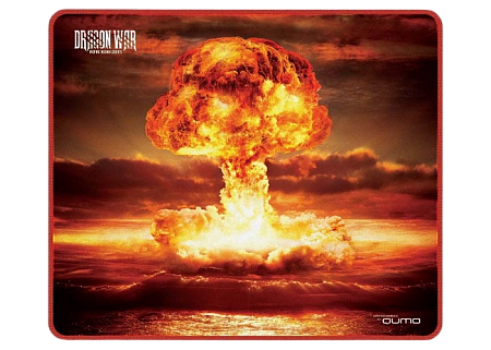 Клавиатура, мышь и коврик для мыши QUMO Wartime, Проводное, Чёрный