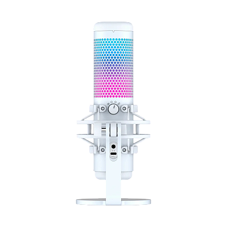 Microphones HyperX QuadCast S, 3x14mm condenser capsules, 4x Polar Patterns, 90db, -36 db, 48 kHz, S