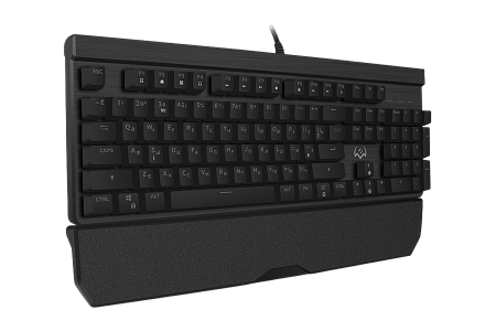 Gaming Keyboard SVEN KB-G9500, Mechanical, Blue SW, Fn keys, Programmable, Win Lock, Wrist rest, RGB