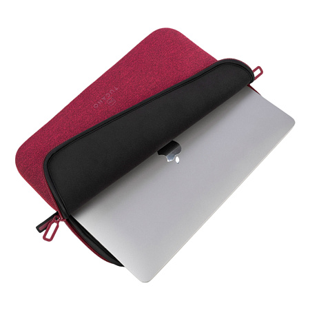 Tucano Sleeve Melange up to 12.0", Burgundy