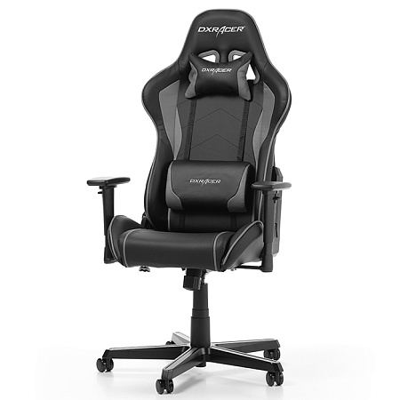 Gaming Chair DXRacer Formula GC-F08-NG, Black/Grey, User max loadt up to 150kg / height 145-180cm