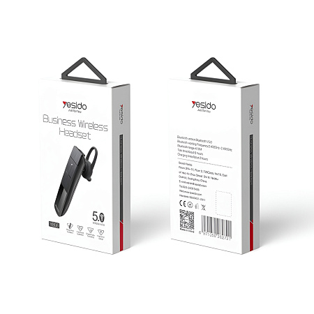 Yesido Wireless Headset YB06, Black