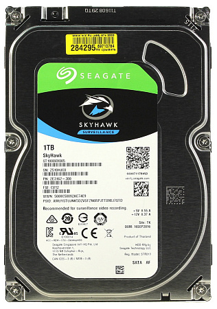 3.5" HDD 1.0TB-SATA- 64MB Seagate " SkyHawk (ST1000VX005)", Surveillance, CMR 3.5" HDD 1.0TB-SATA- 64MB Seagate " SkyHawk (ST1000VX005)", Surveillance, CMR
