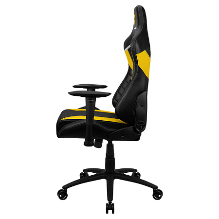 Gaming Chair ThunderX3 TC3 Black/Bumblebee Yellow, User max load up to 150kg / height 165-185cm