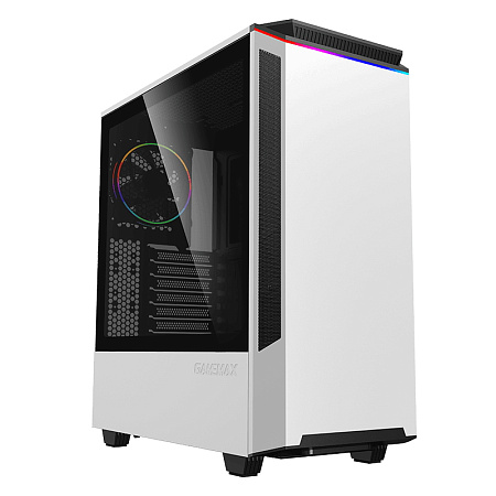 Case ATX GAMEMAX Paladin, w/o PSU, 0.8mm, 1x120mm ARGB, 2xARGB Strips, ARGB Hub, Tempered Glass, DF,
