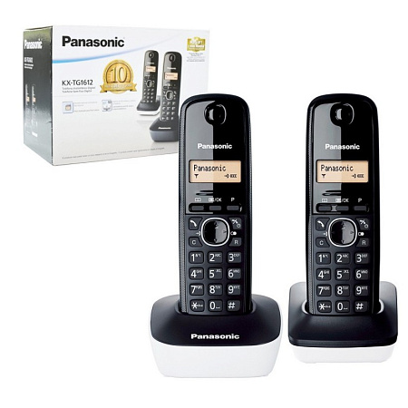 Dect Panasonic KX-TG1611UAW, White, AOH, Caller ID