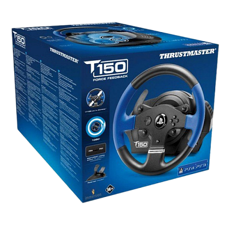 Wheel Thrustmaster T150 RS, 11", 1080 degree, Force Feedback, 2-pedal pedal set