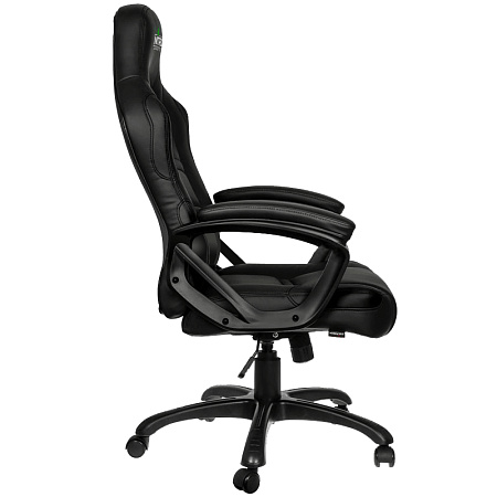 Игровое кресло Gamemax GCR07, Искусственная кожа, Чёрный