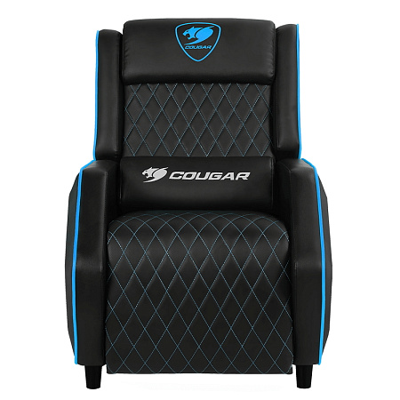 Gaming Sofa Cougar Ranger PS Black/Blue, User max load up to 160kg / height 145-190cm Gaming Sofa Cougar Ranger PS Black/Blue, User max load up to 160kg / height 145-190cm