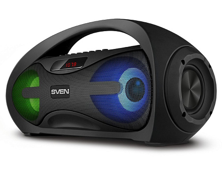 Speakers SVEN "PS-425" 12w, Black, Bluetooth, Karaoke, microSD, FM, AUX, USB, power:1500mA, DC5V Speakers SVEN "PS-425" 12w, Black, Bluetooth, Karaoke, microSD, FM, AUX, USB, power:1500mA, DC5V