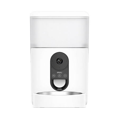 imou Smart Pet Food Feeder 2.5K Panoramic View 4L PF1, White