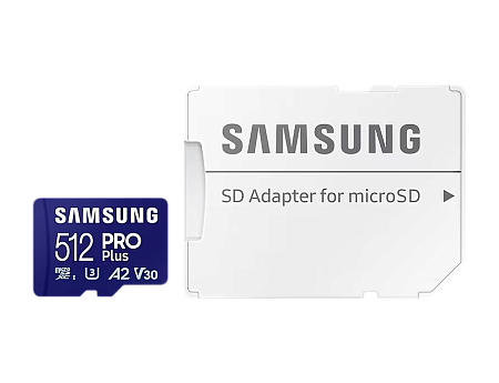 Карта памяти Samsung PRO Plus MicroSD, 512Гб (MB-MD512SA/KR)